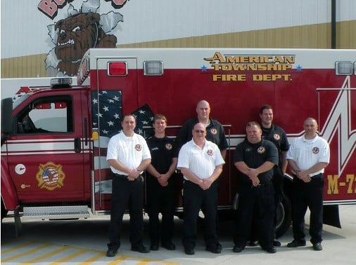 American Township Fire Department Members