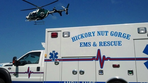 Braun Photo Contest Winner - Hickory Nut Gorge EMS & Rescue