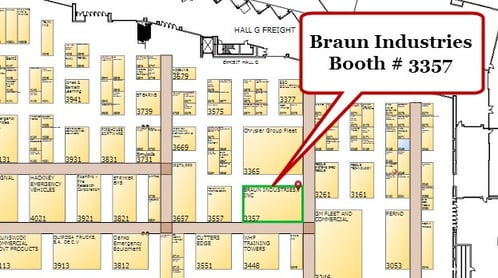 Braun-FDIC-Booth-3357-Location